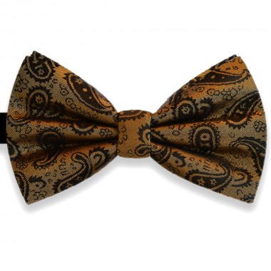  Papion butterfly, golden bej, forme paisley